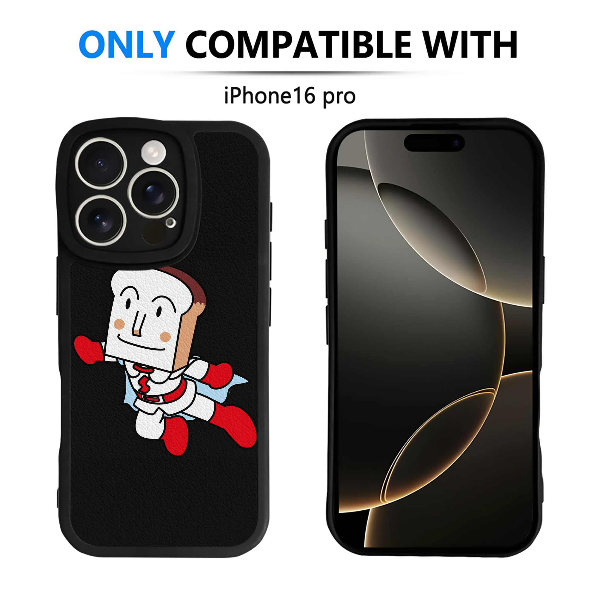 （画像用） アンパンマン Anpanman 【iPhone 16シリーズ対応】シリコンスマホケース（レザー調） 材質：シリコン